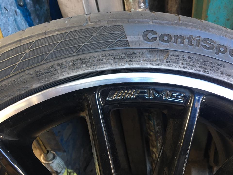 Alloy wheel refurb